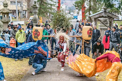 新穂山王祭（日吉神社）
