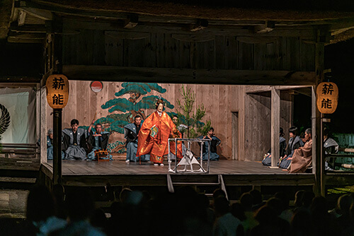 大膳神社の能舞台